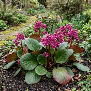 Bergenia cordifolia (Elephant's Ears)