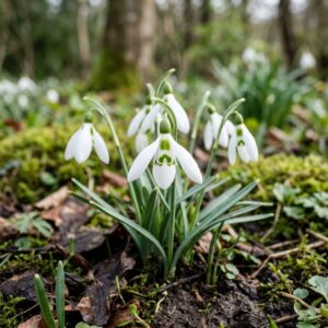 Galanthus elwesii (Greater Snowdrop)