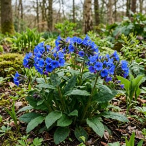 Pulmonaria 'Blue Ensign' (Lungwort)