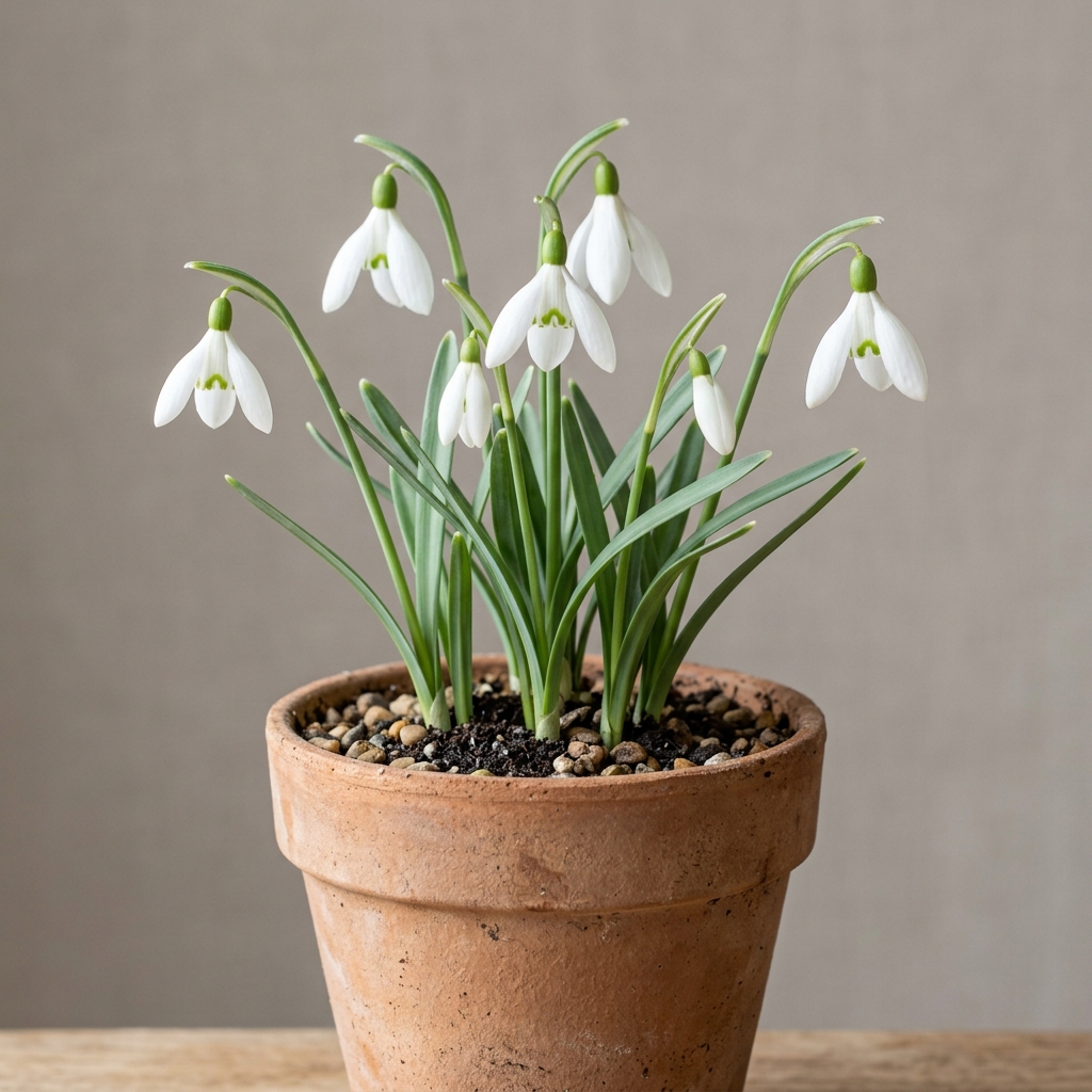 Galanthus elwesii (Greater Snowdrop)